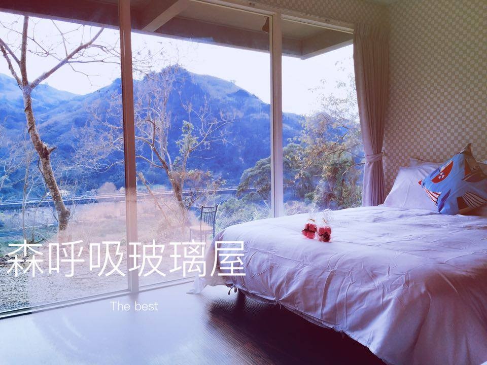 ▲梦幻马卡龙木屋、玻璃屋。(图/福村养生农场提供)