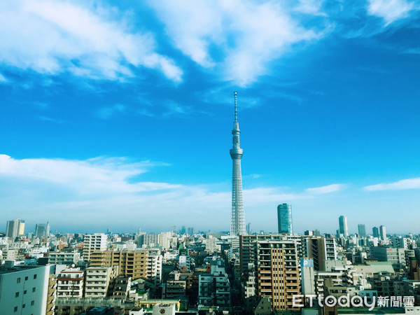 日本东京晴空塔（图／记者徐文彬摄）