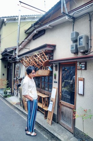 ▲京都散步。(图/李佑群)