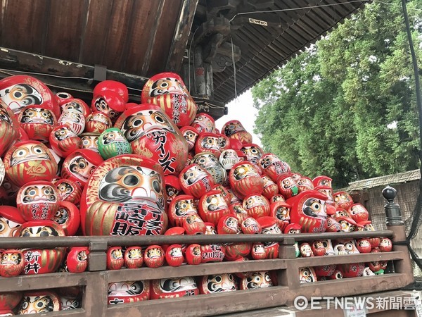 ▲日本群马县高崎少林山达摩寺。（图／记者赖文萱摄）