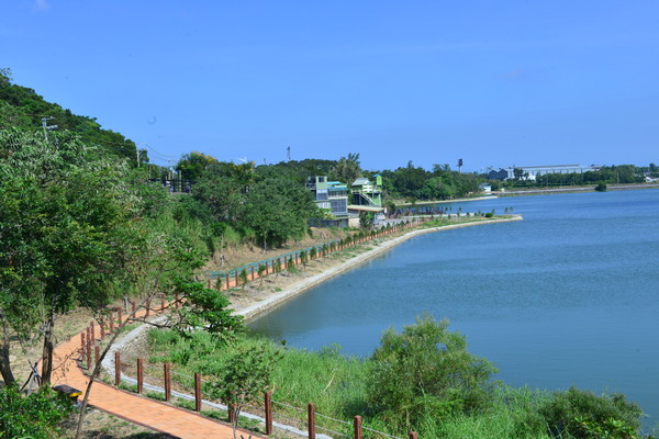 ▲苗栗环湖步道。(图/ 苗栗县政府提供)