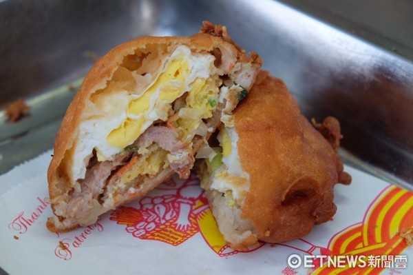▲马祖南竿狮子市场美食,早餐。(图/记者于佳云摄)