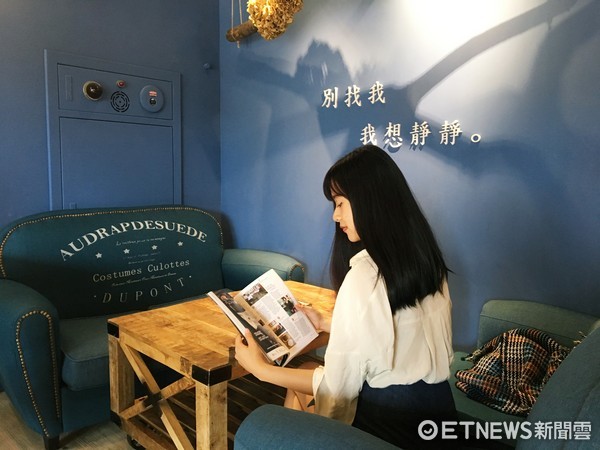 ▲时安静好。(图/记者陈涵茵摄)