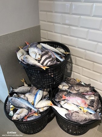 ▲台南林百货旁和兴号鲜鱼汤。(图/爱比妞提供)