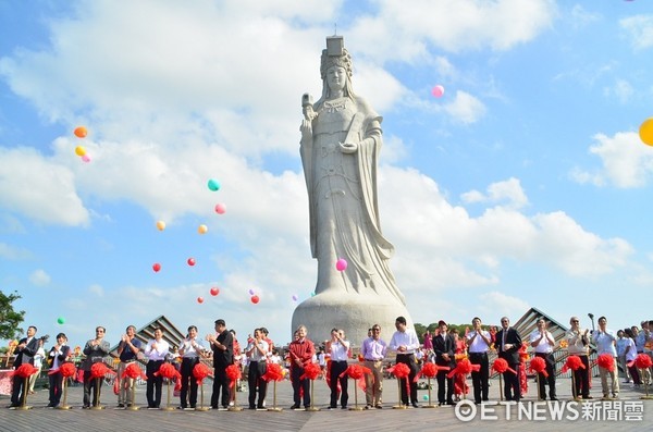 ▲%?马祖宗教文化园区，妈祖巨神像。（图／资料照）