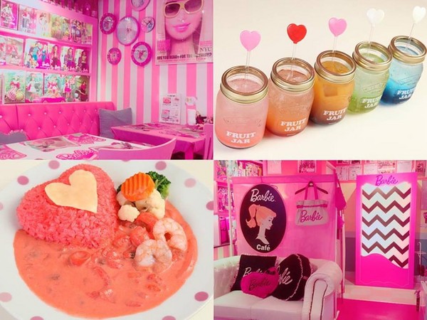 ▲日本横滨芭比咖啡。(图/Pink Holiday粉丝页)