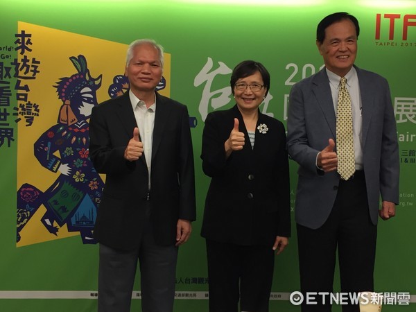 ▲台湾观光协会会长叶菊兰媒体茶叙。(图/记者于佳云摄)