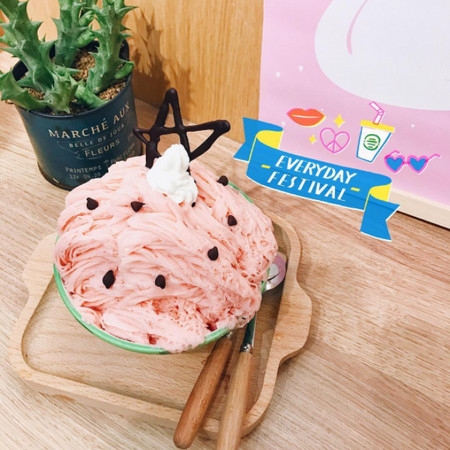 ▲板桥新开幕小冰店，巢a little nest。（图／IG@i.amchichi提供，请勿任意翻摄）