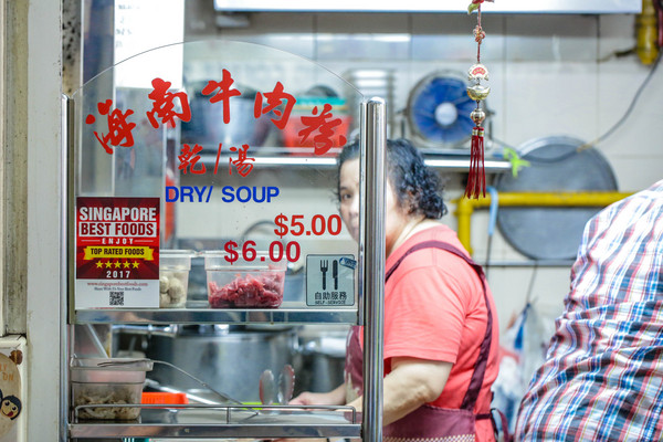 新加坡旅游-厦门熟食中心(图/记者林世文摄)