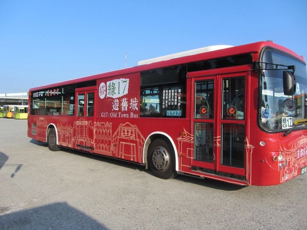 ▲%悸瘫7变身旧城观光公车。(图/翻摄自台北旅游网)