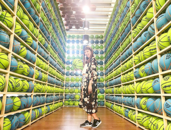 ▲沙鹿梦想街。(图／IG@hana_hsu33提供，请勿随意翻拍，以免侵权。）