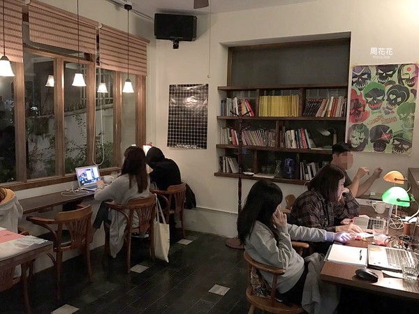 ▲台北市大安区未央咖啡店。(图/周花花提供)