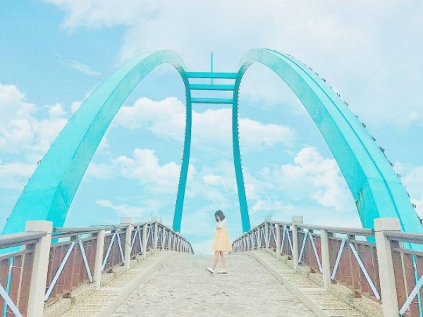 ▲彰化王者之弓桥。(图/IG@jia_do.myself提供,请勿随意翻拍,以免侵权。)使用须附连结,并提供刊登网址给作者
