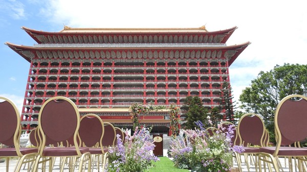 ▲圆山大饭店,板桥凯撒大饭店,台北文华东方酒店,,君品酒店,大溪复笠威斯汀度假酒店。(图/记者陈涵茵摄)