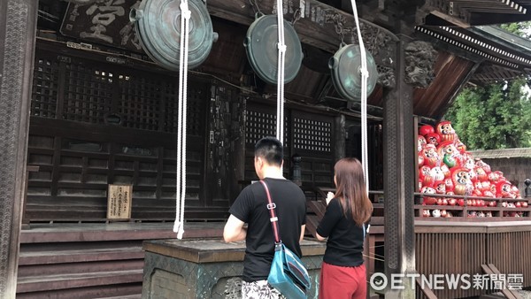 ▲日本群马县高崎-少林山达摩寺，是达摩不倒翁的故乡。（图／记者赖文萱摄）