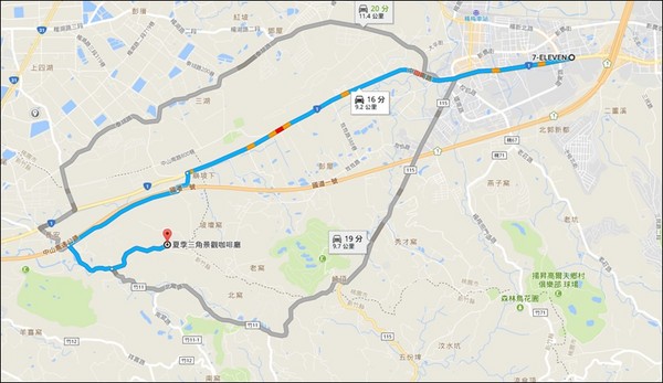 ▲新竹县湖口乡夏季三角景观餐厅。(图/Mimi韩提供)