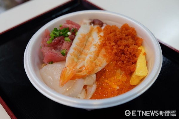 ▲青森古川市场自助海鲜 。（图／记者于佳云摄）