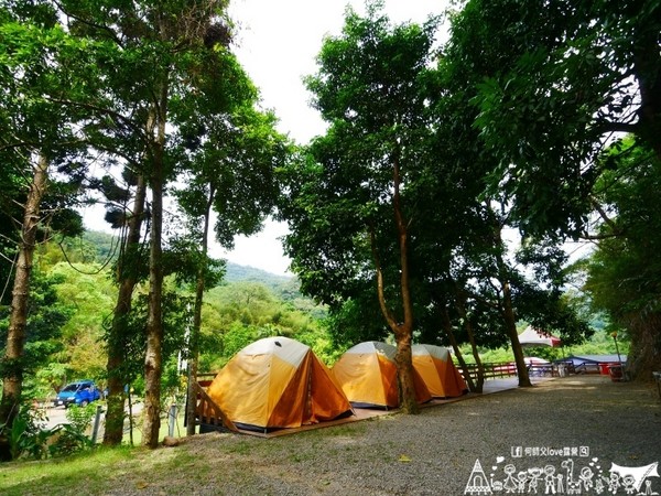 ▲苗栗大坪左岸亲子露营地。(图/何师父提供)