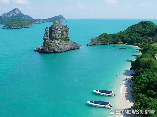 ▲苏梅岛,安通国家公园,泰国,沙滩。（图／记者陈涵茵摄）。（图／记者陈涵茵摄）