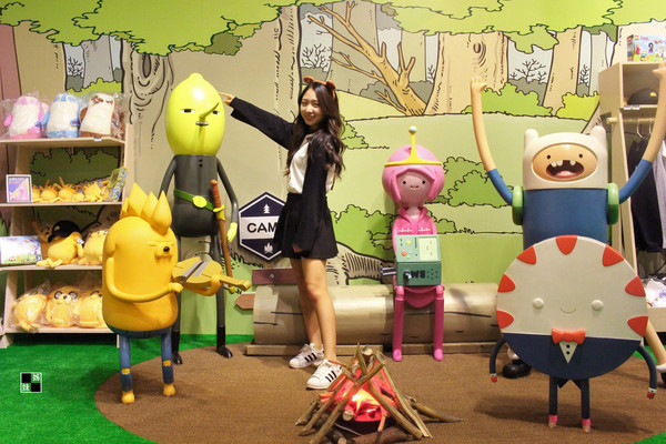 ▲华山CN卡通频道 POP UP STORE快闪商店。(图/姊妹旅行 Sister travel提供,请勿任意翻摄以免侵权)