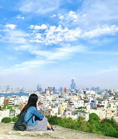 ▲旗后炮台景观。（图／IG@jhou__maxi提供，请勿任意翻摄以免侵权）