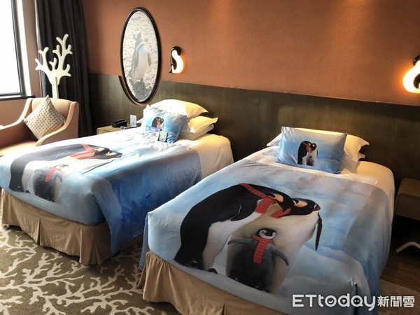 ▲长隆珠海海洋王国企鹅酒店。(图/记者陈涵茵摄)