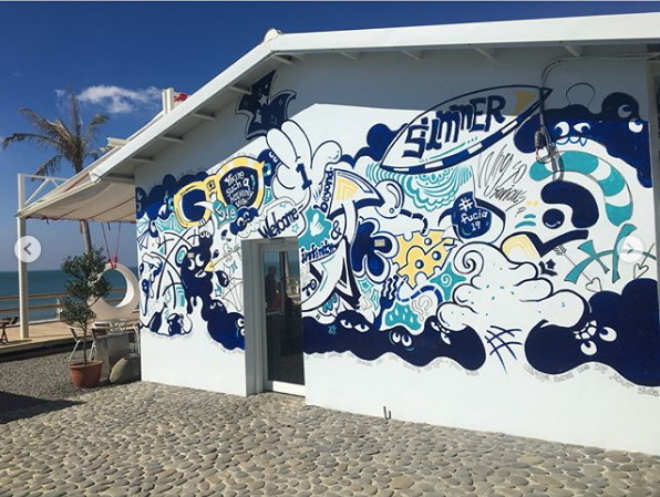 ▲爱琴海岸海景咖啡餐厅。(图/网友提供,请勿随意翻拍,以免侵权)