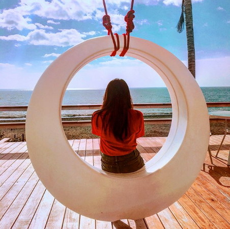 ▲爱琴海岸海景咖啡餐厅。(图/网友提供,请勿随意翻拍,以免侵权)