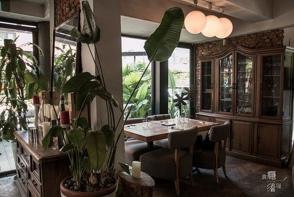 台北市 The Villa Herbs Restaurant。（图／食瘾，拾影提供）