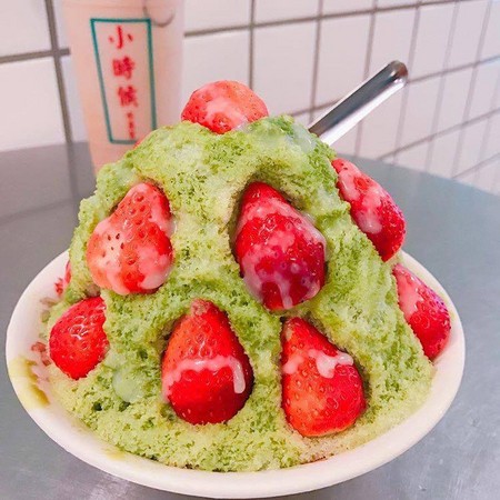 ▲抹茶冰与草莓的完美冬季组合。(图/网友dual126提供,请勿随意翻拍,以免侵权。)