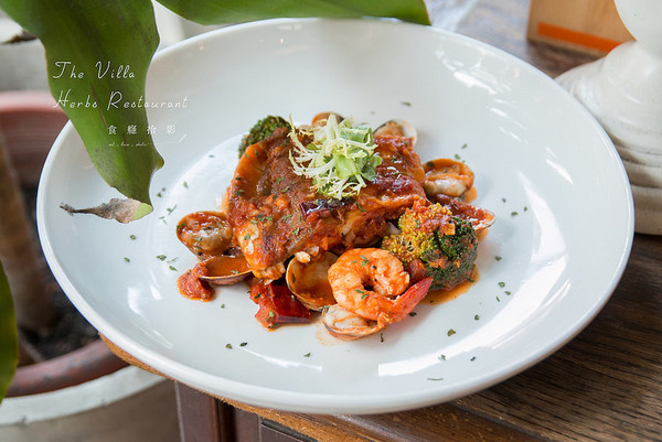 台北市 The Villa Herbs Restaurant。（图／食瘾，拾影提供）