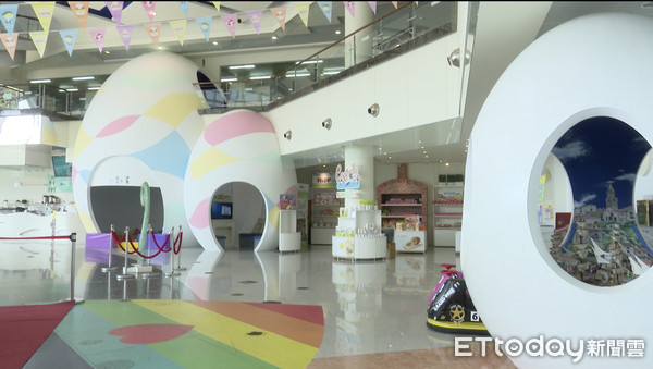 ▲桃园长崎蛋糕观光工厂卡司蒂拉乐园。(图/记者杨诗益摄)