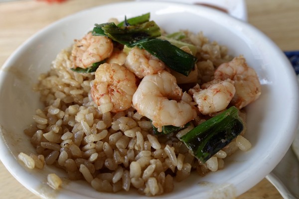 台南 集品虾仁饭。(图/老K提供)