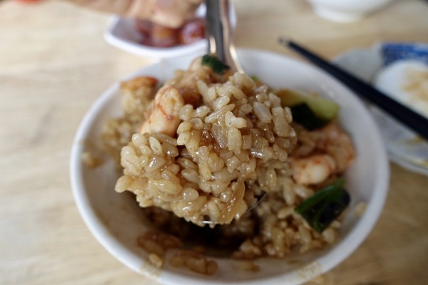 台南 集品虾仁饭。(图/老K提供)