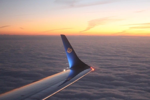 ▲华信航空曙光班机。（图／华信航空提供）