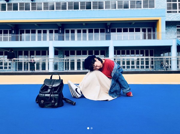 ▲港区运动公园。（图／IG@yuy___lee提供，请勿任意翻摄以免侵权）