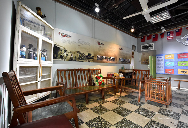 台中市眷村文物馆。(图/Nini and Blue 玩乐食记提供)