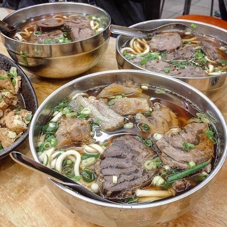 ▲台北市林东芳牛肉面。（图／IG@pai110提供，请勿任意翻摄以免侵权）