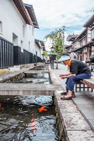▲飞?古川白壁土藏街、濑户川。(图/旅。摄。游世界提供)