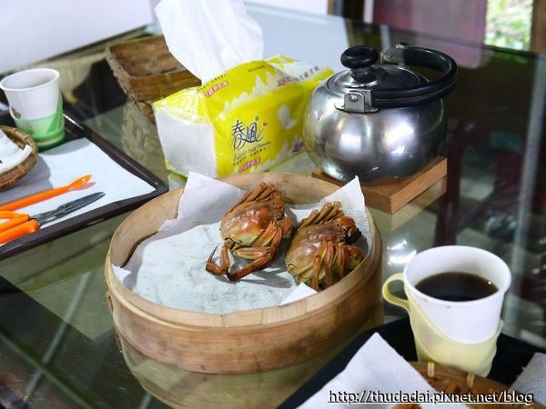 新北市 金石门大闸蟹。(图/三高Sir提供)