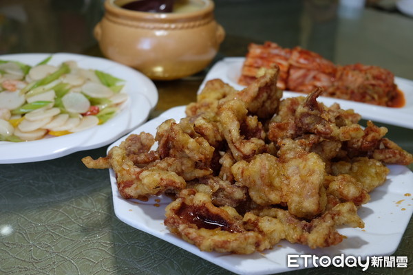 ▲中国吉林图门江大桥,朝鲜料理。（图／记者于佳云摄）