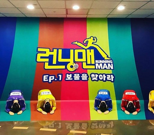 ▲%己??Running Man体验馆。（图／IG@via0301提供，请勿任意翻摄以免侵权）https://www.instagram.com/via0301/