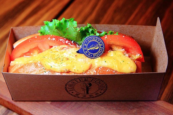 台北市 龙波斯特 龙虾三明治 / 龙虾堡 -南京龙江店 Lobster.foods。(图/Upssmile萍子提供)