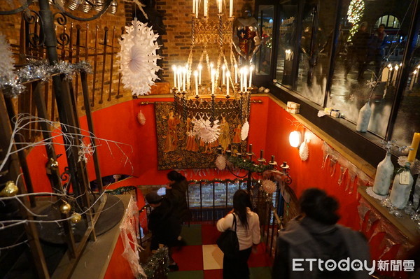 ▲英国伦敦中世纪宴会主题餐厅The Medieval Banquet。(图/记者赖文萱摄)