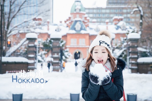 ▲冬天下雪北海道的不开车自由行。(图/小林&郭郭的小夫妻生活提供)