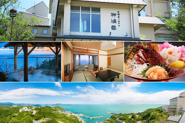 ▲游关西双赏樱名所　入住温泉旅馆坐拥无敌海景。（图／翔笙旅游提供）