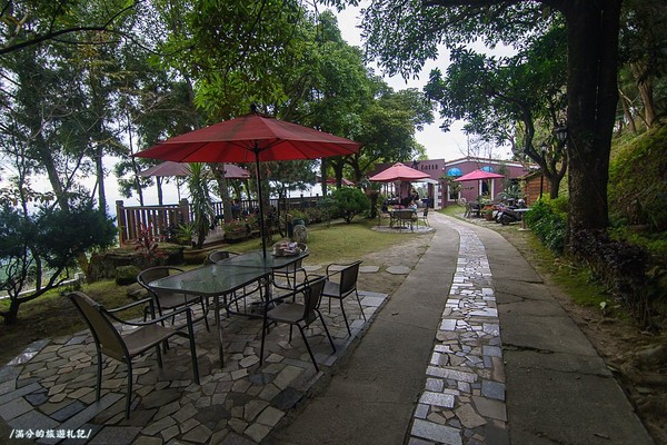▲台中酒桶山。法蝶景观餐厅。（图／满分的旅游札记提供）