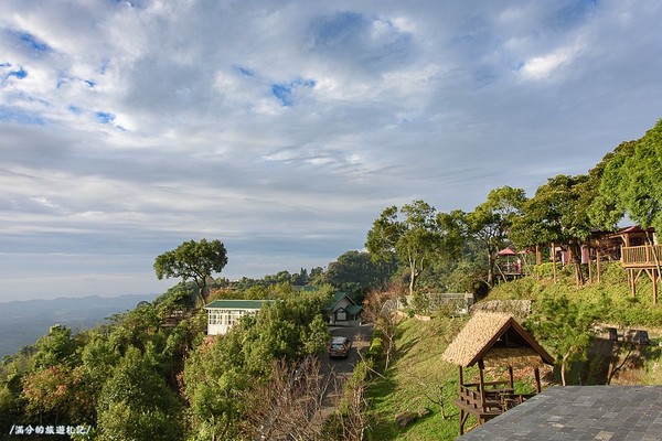 ▲台中酒桶山。法蝶景观餐厅。（图／满分的旅游札记提供）