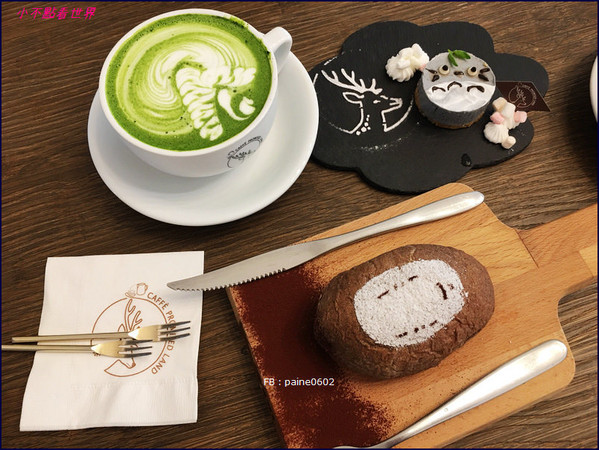 ▲桃园超热门IG网美打卡名店-鹿点咖啡。(图/小不点Paine提供)