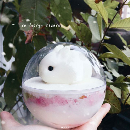 ▲Studio io design莓果小兔雪球(图/IG网友chang2015_tainan提供,请勿随意翻拍,以免侵权。)